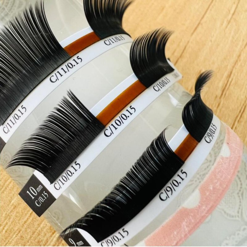 フラットラッシュまつげエクス（ブラック）OEM生産-503