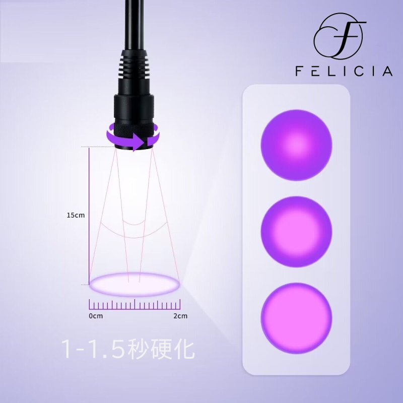 リニューアル版 0.5-1秒で硬化 LEDマツエクライト ブラック-665