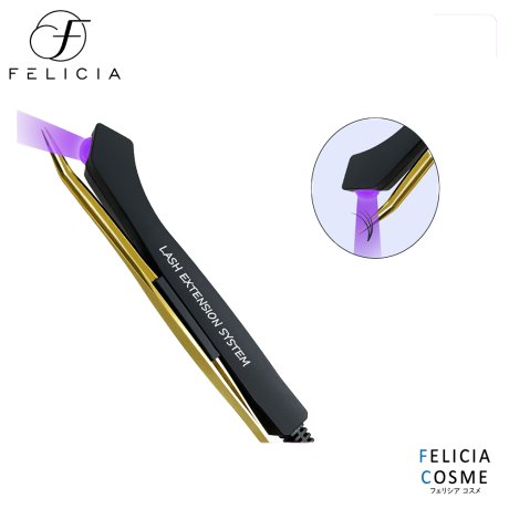 ハンディタイプ　LEDライト マツエク専用 ピンセットツイザー式