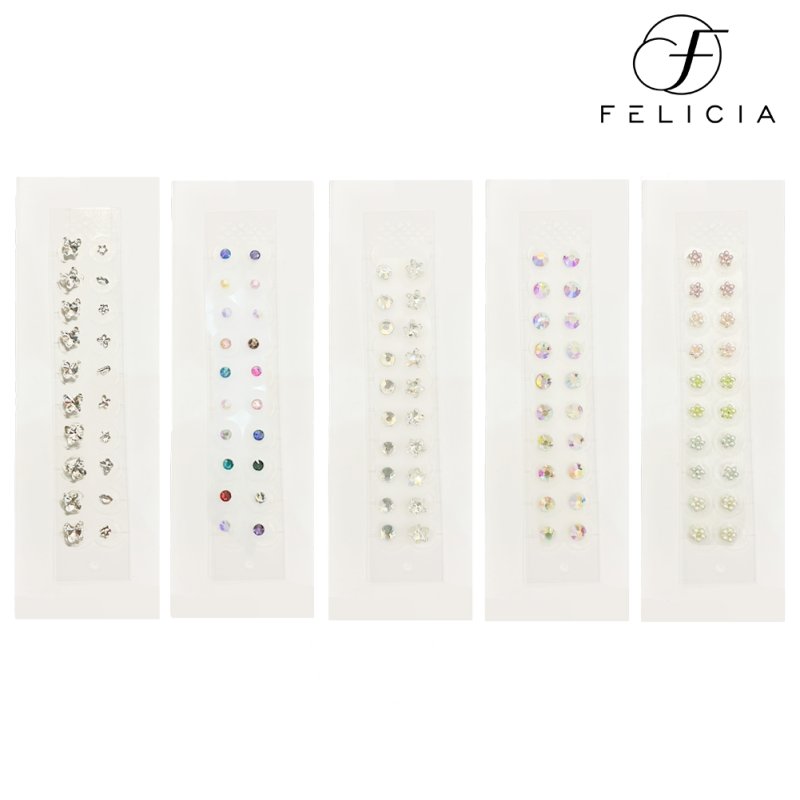 耳つぼシート ジュエリースターターキット チタン　20粒セット-796