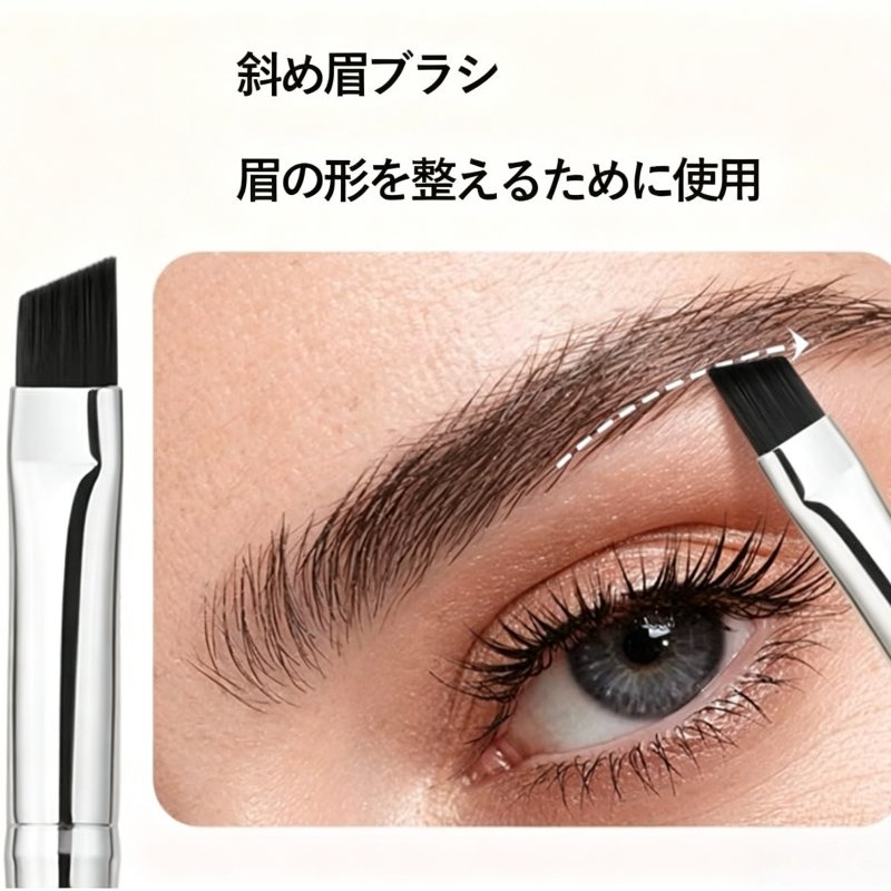 まつ毛パーマ 2本セット まつ毛コーム スクリューブラシ 2WAY セルフ まつげパーマ キット用 グルー塗布 巻き上げ マツパ-879